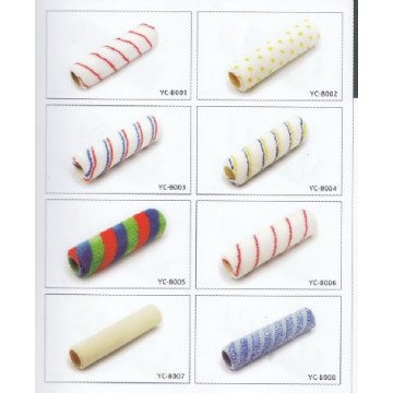 Couvertures à rouleaux de brosse à peinture européenne à chaud