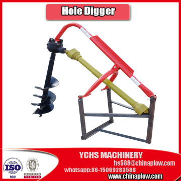 Digger pour planter l'arbre