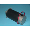 High torque curve compact 90mm brushed DC motors closed 12 volt dc motor