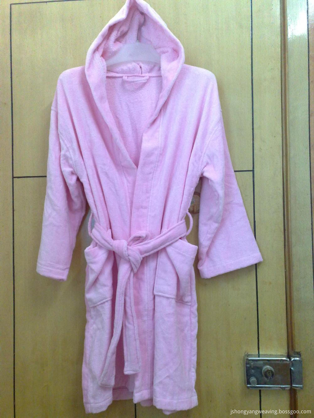 100%Cotton Kids Velour Bathrobe 