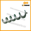 Spiral blade helical blade and machine