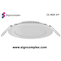 ECB 135mm de downlight rond mince de LED, COB 12W Downlight de LED avec 3 ans de garantie