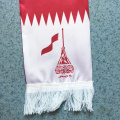 Qatar FIFA Scarf Silk Screen Printing Satin Fabric Football Fan Scarf