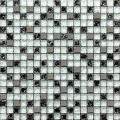 Classic White Cracked Glass Mosaic