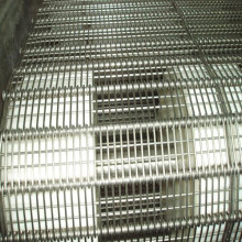 Acier inoxydable Chain Link Wire Mesh Conveyor Belt