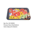 Jeux de casserole en plastique Cookie cutter