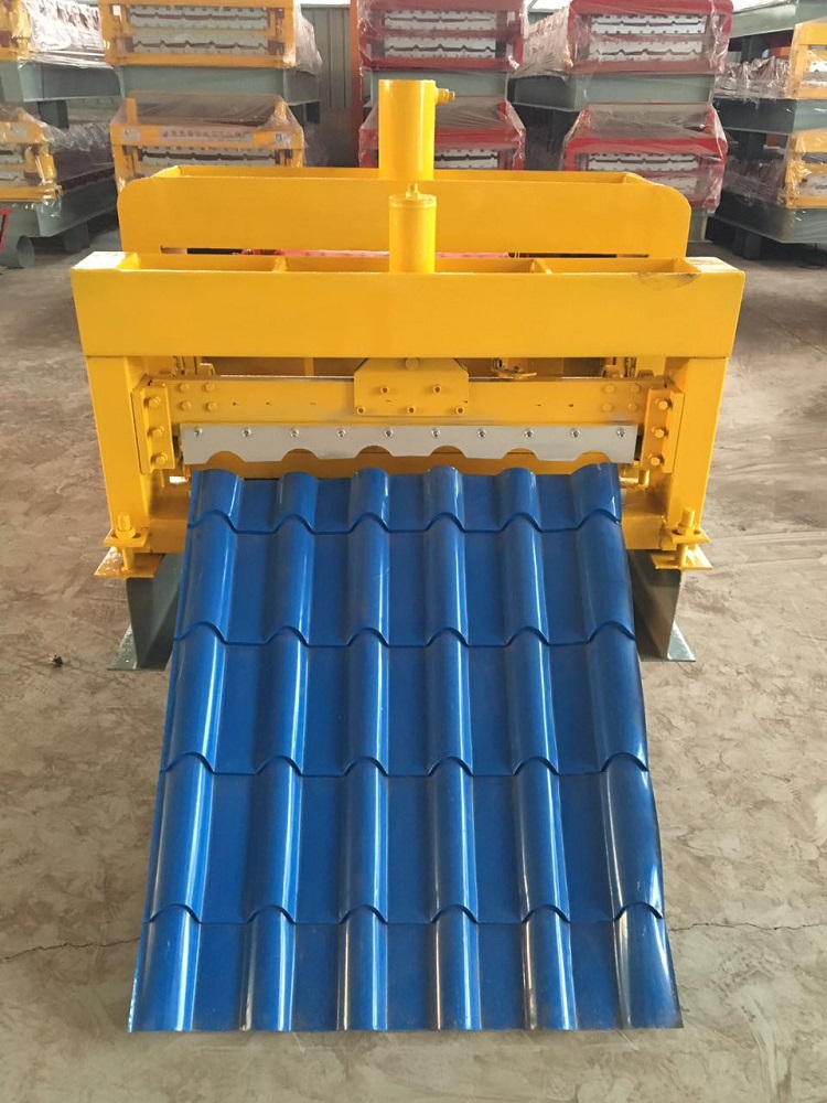 glazed tile roll forming machine