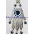 Evil Eye Hamsa CHAI Judaica Wall Hanging Israel Jewish Home Blessing