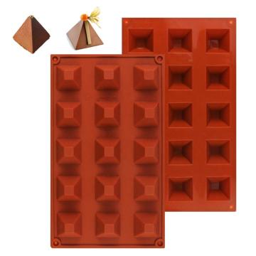 silicone DIY molds Chocolate Cake Molds Pyramid