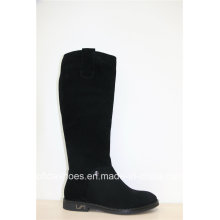 Diseños de moda Comfort Flat Leather Lady Boots