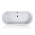 Oval Acrylic Soaking Freestanding Bathtub