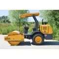 Yellow Road Roller Stock Photo