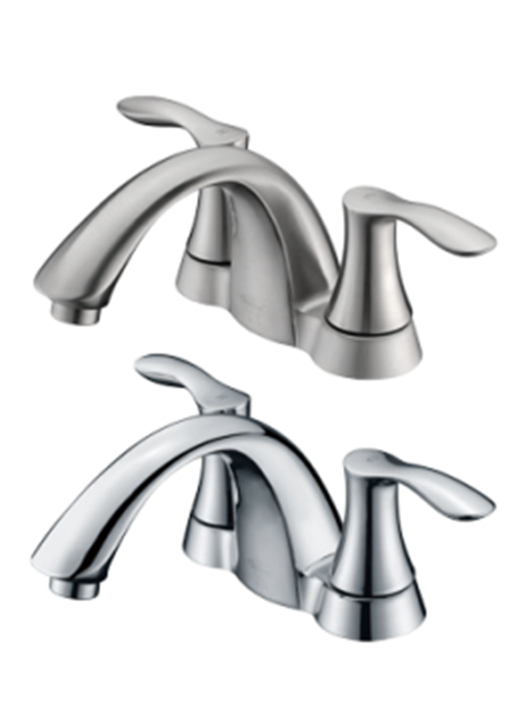 Bathroom Faucet with double handle