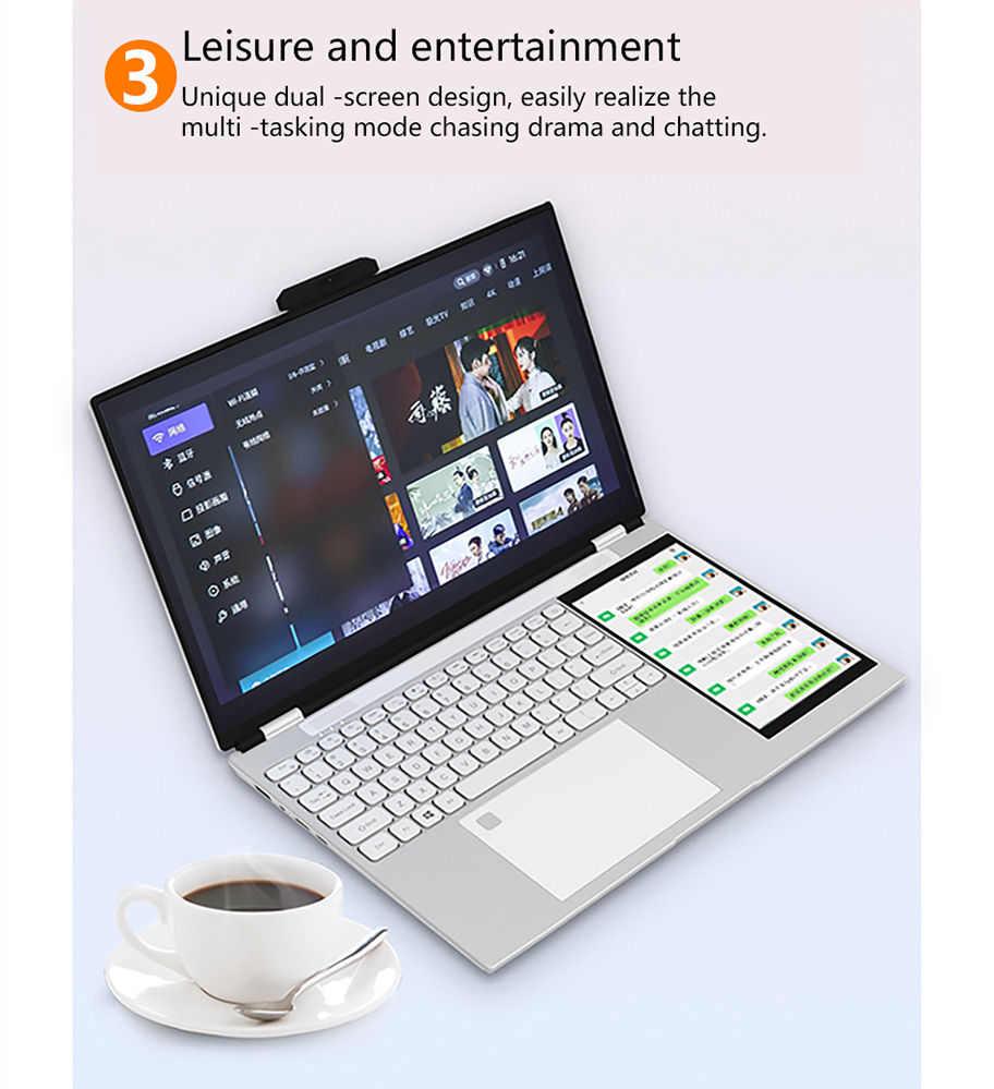 "7-inch dual-screen size" "7-inch dual-screen size"