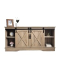 Sliding Barn Doors TV Stand for Home