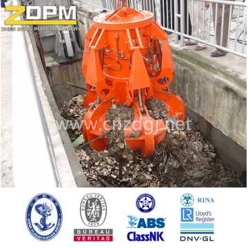 Déchets élimination électrique hydraulique Mutivalve Grab seau