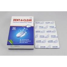 Anti-Bacteria Denture Cleansing Tablet com sabor fresco