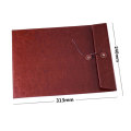 Office PU Leather File  Folder Document Bag