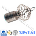 Aço inoxidável de alta resistência ajustável helicoidal Coiled Extension Springs