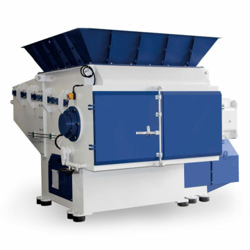 Large single shaft shredder machine