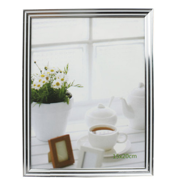 Silver 15x20cm Plastic Photo Frame