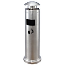 Stainless Steel Cigarette Ashtray Stand with Inner Bucket