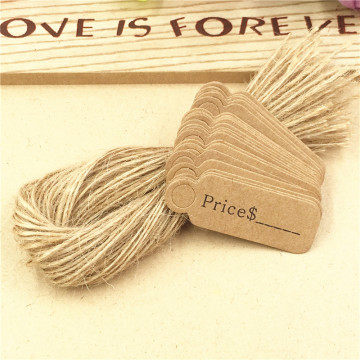 Kraft Gift Label Hang Tags Custom