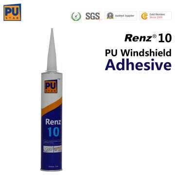 Sealant PU sans apprêt pour Auto Glass Renz 10 Adhésif pour pare-brise et verre latéral