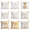 Home decoration checkerboard large lattice cushion cover