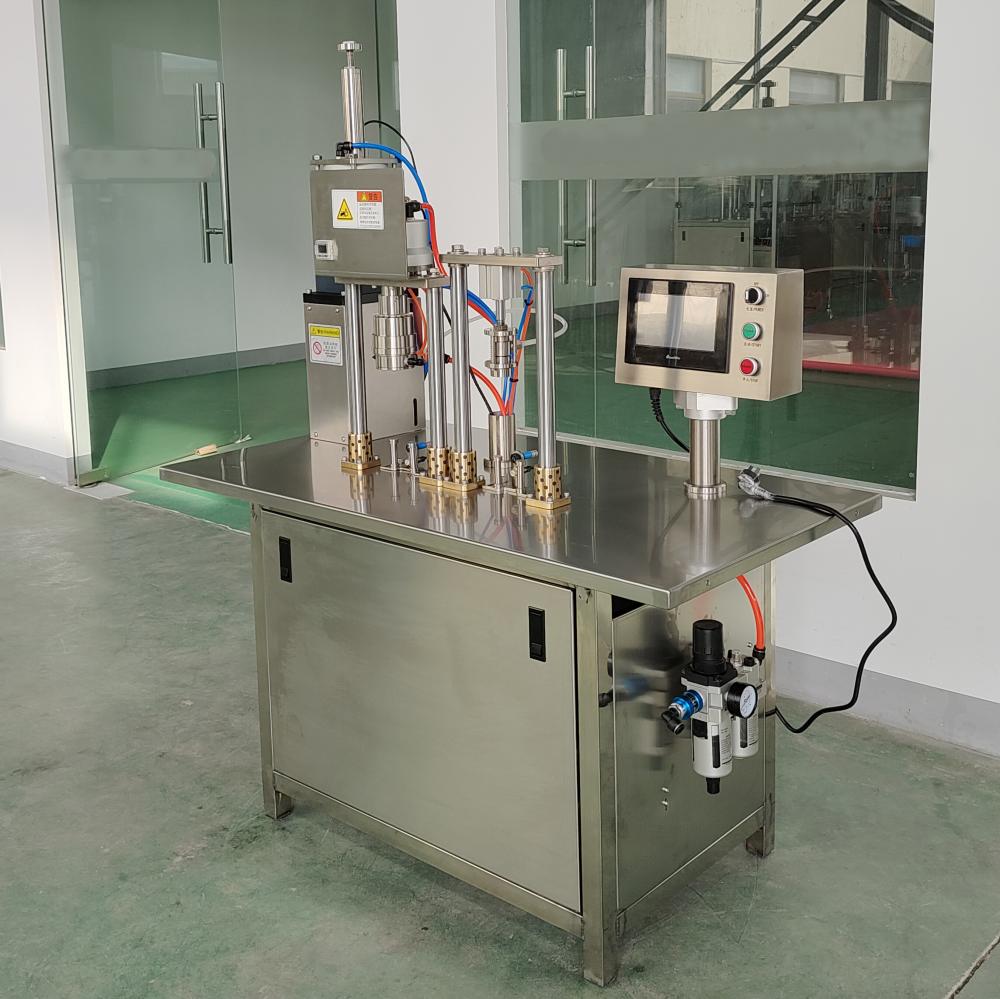 Semi Automatic Aerosol Filling Machines New 18 Semi Automatic Aerosol Filling Machines New 18