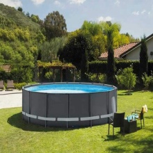 Crame de métal familial personnalisé piscine extérieure