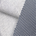 Linen / Cotton blended fabric with small rhomboid