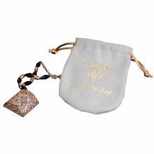 Wholesale Screen Printed Logo pouch for jewelry