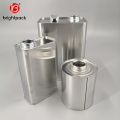 Custom engine oil/lubricants packaging tin can