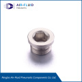 Air-Fluid  Male Pipe Thread Brass Hex Nipple