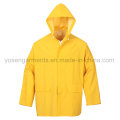 PVC ropa impermeable al aire libre ropa de trabajo impermeable Rainwear traje de lluvia (RWB01)