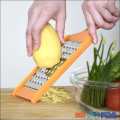 stainless steel kitchen grater with plastic handle