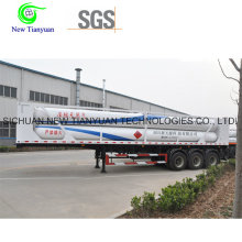 Jumbo 12-Tube Skid CNG Transportaion Semi-Trailer