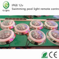 IP68 12v luz de la piscina de control remoto