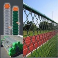 PVC Revestido Diamond Fence / Wire Mesh Fence