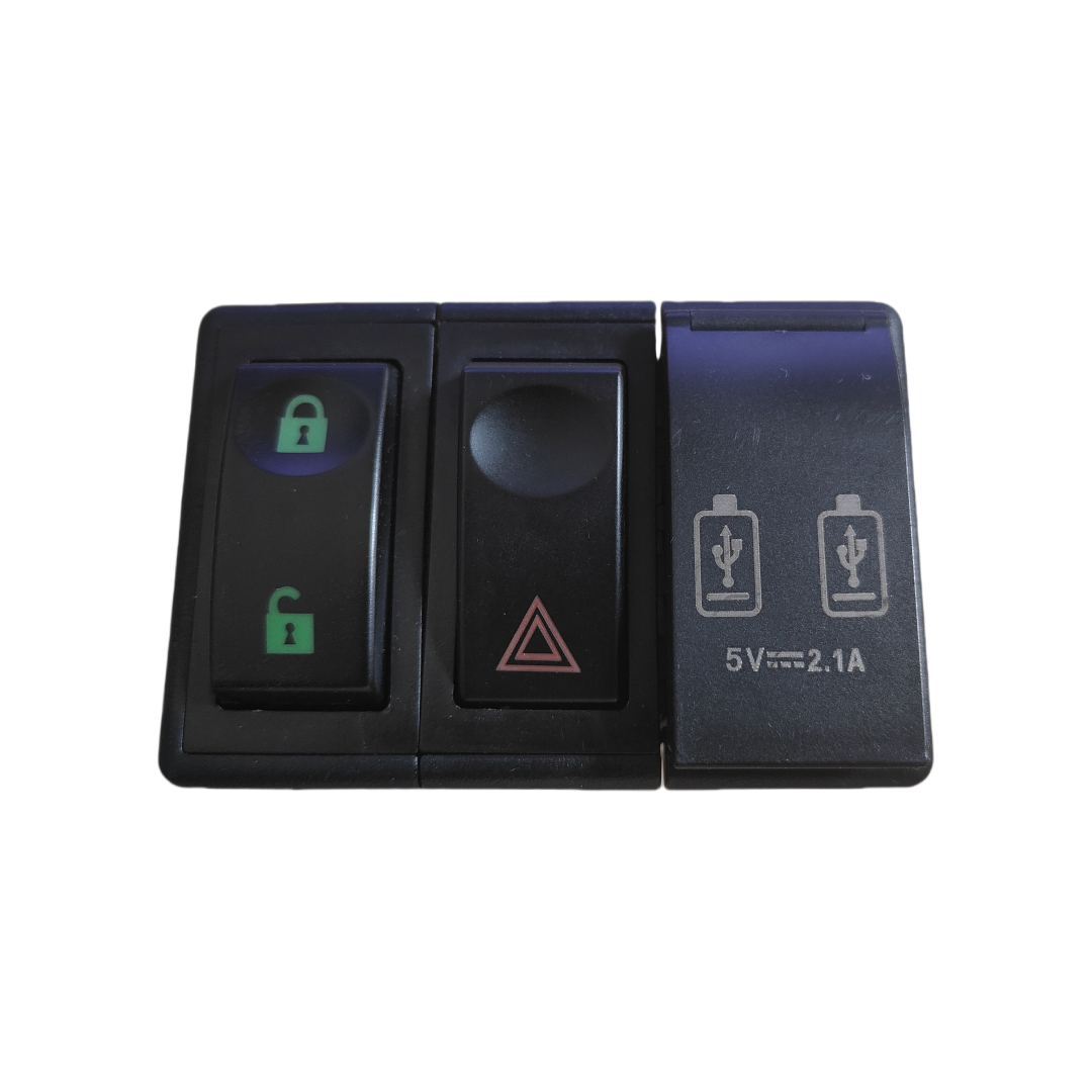 Combination switch for skipping work Combination switch for skipping work