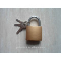 2015 hot sale top security very cheap brass painted imitate brass iron padlock