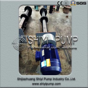 Metal Lined Vertical Sump Slurry Pump for Mining & Mineral Processing