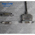 Conector de carregador magnético de 5 pinos (impermeável na extremidade do dispositivo)