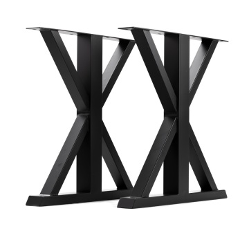 Industrial Modern Metal Dining Coffee Table Legs