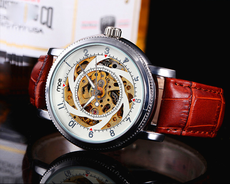 unique style dial parts bracelet wrist watch