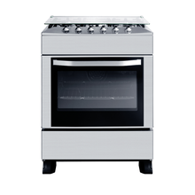 5-burner gas stove with oven for kitchen