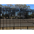 Aço inoxidável mergulhado quente galvanizado Palisade Fence