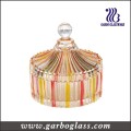 Clear Glass Candy Jar (GB1828H/P)