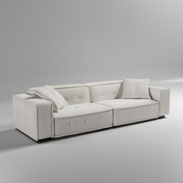 Designergeld Toast Chenille Straight Sofa